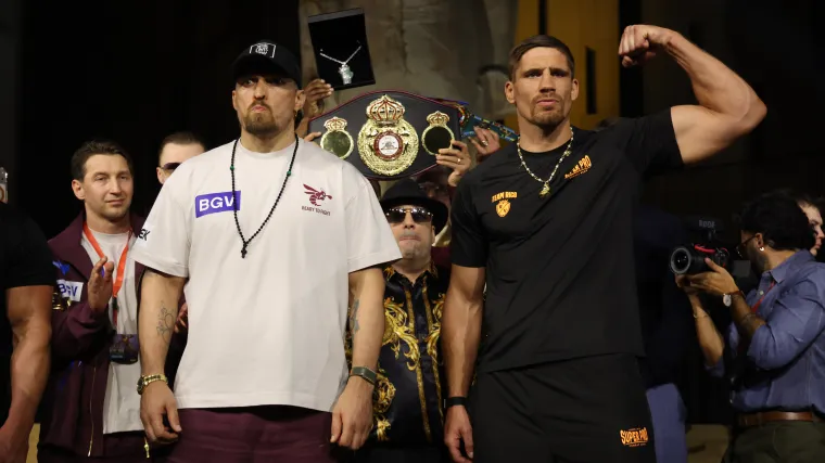 Resultados, actualizaciones y momentos destacados de Oleksandr Usyk vs.Rico Verhoeven mientras el rey del boxeo de peso pesado se enfrenta a la superestrella del kickboxing