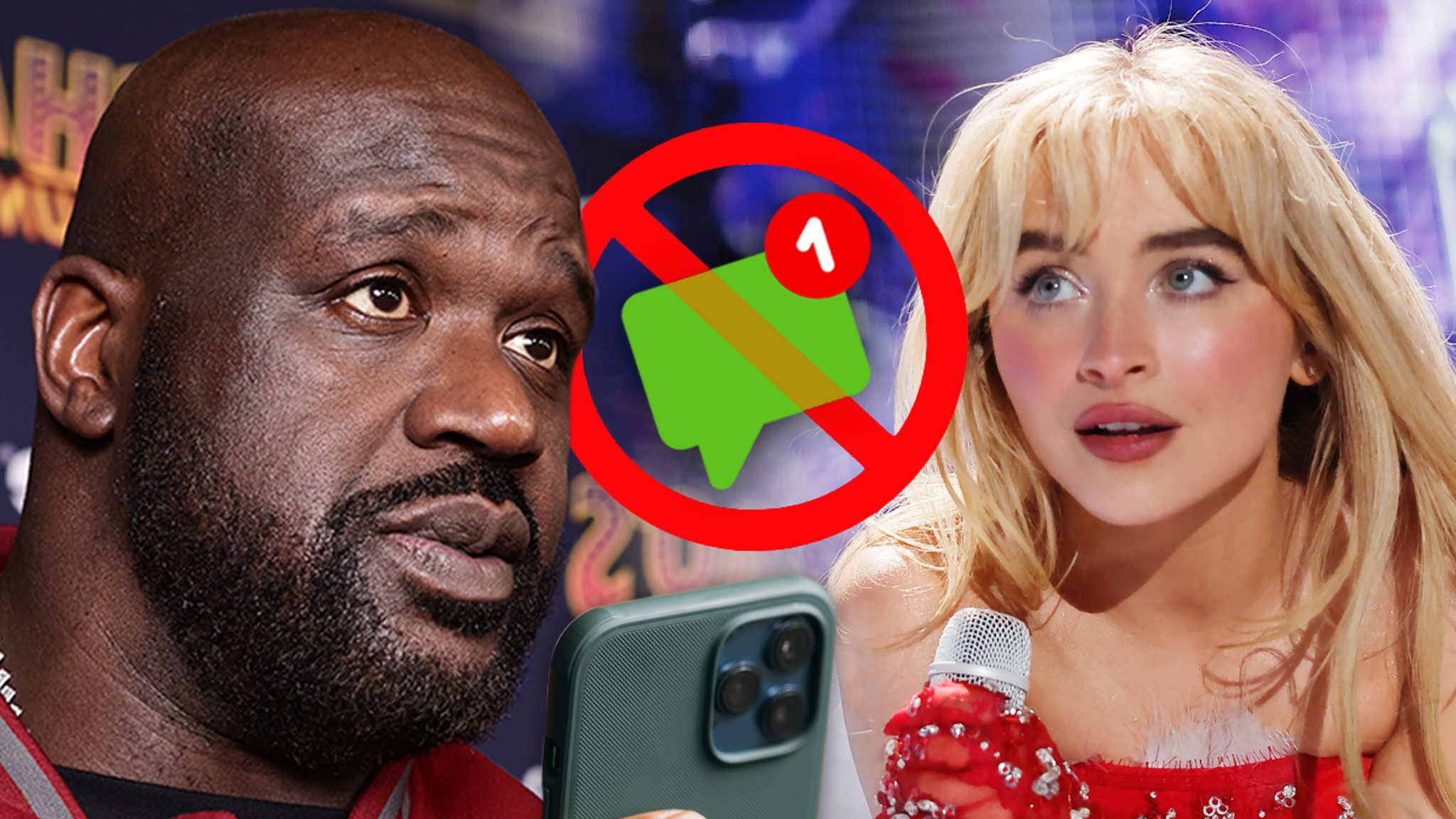 Shaquille O’Neal niega haber enviado mensajes directos ‘emocionados’ a Sabrina Carpenter, ¡tengo mucho más juego!