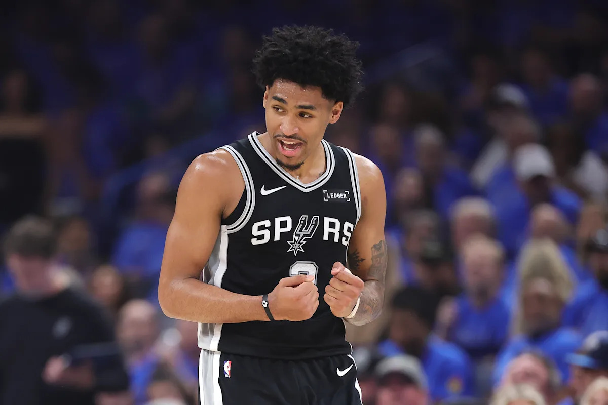 Spurs-Thunder: No ignores lo que hace Dylan Harper como novato de 20 años en los playoffs