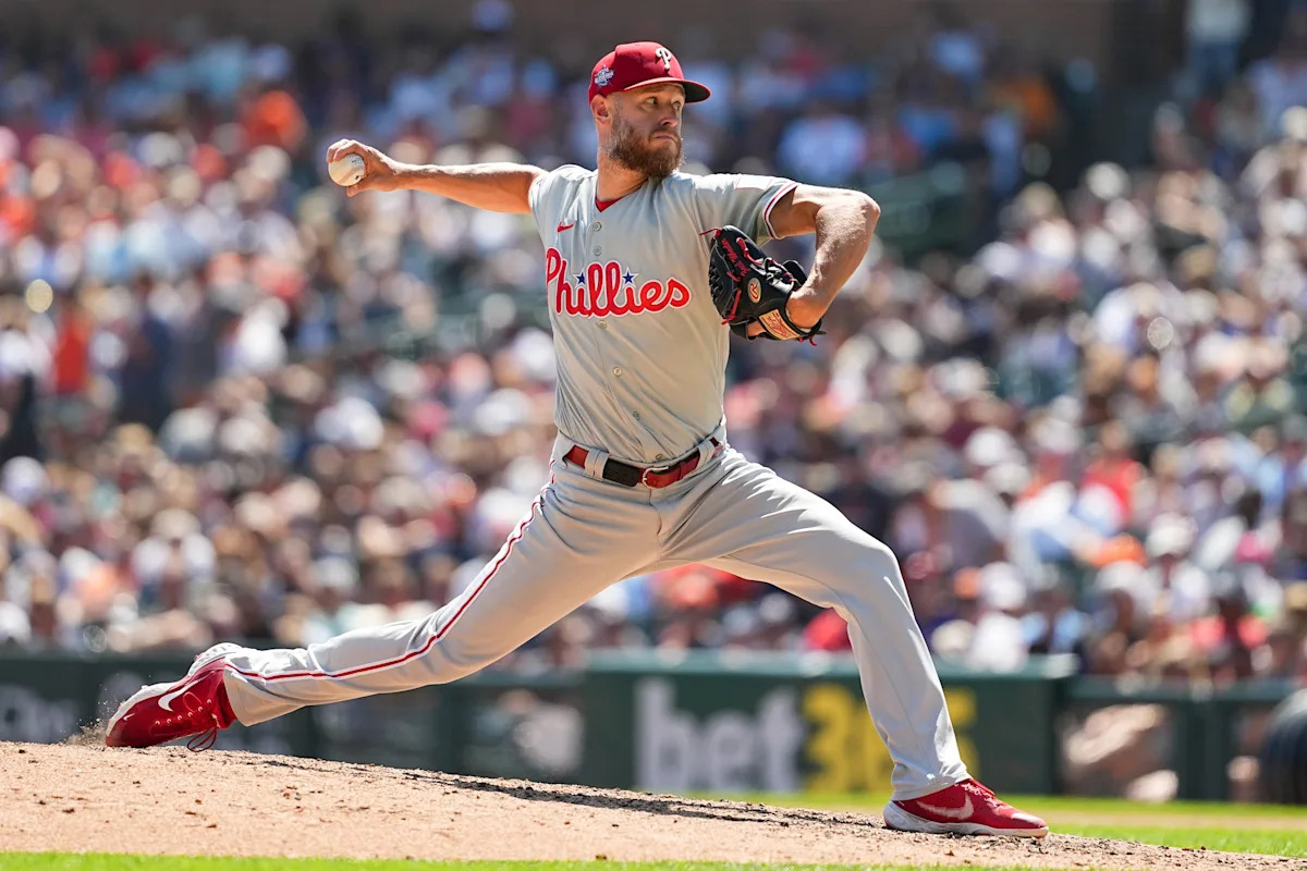 Sin inmutarse como siempre, el co-as de los Filis, Zack Wheeler, está teniendo la mejor temporada de su carrera.