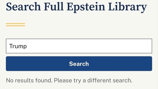 ¿Está inactiva la biblioteca de archivos Epstein del DOJ? Los usuarios informan problemas de búsqueda