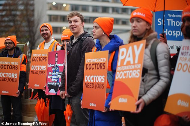 Los médicos jóvenes en huelga podrían recibir una pensión de alrededor de £125.000 al año cuando se jubilen, según ha revelado una investigación.