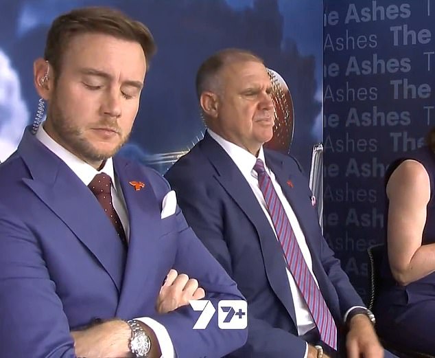 Los fanáticos se sorprendieron después de la hilarante reacción de la leyenda inglesa Stuart Broad ante el despido de Joe Root y la burla de Matthew Hayden.