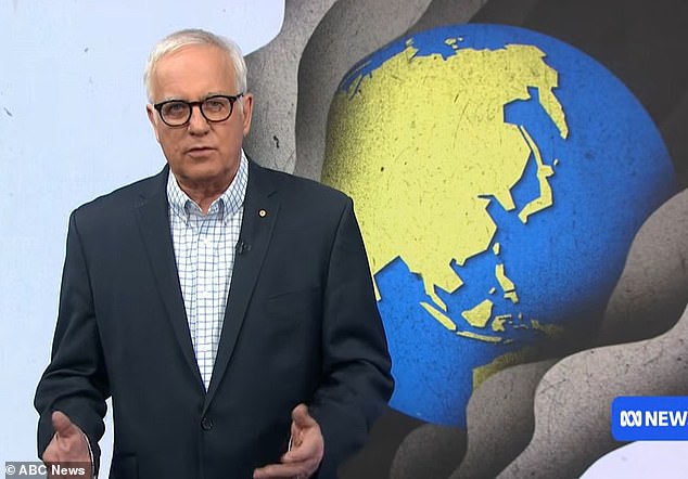 La estrella de ABC Alan Koehler ha sido criticada por su comentario “incoherente” en directo por televisión sobre Australia.