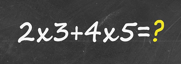 La respuesta es 40 ¡no! ¿Puedes calcular una suma matemática fácil de ver en 30 segundos memorizando una regla especial?