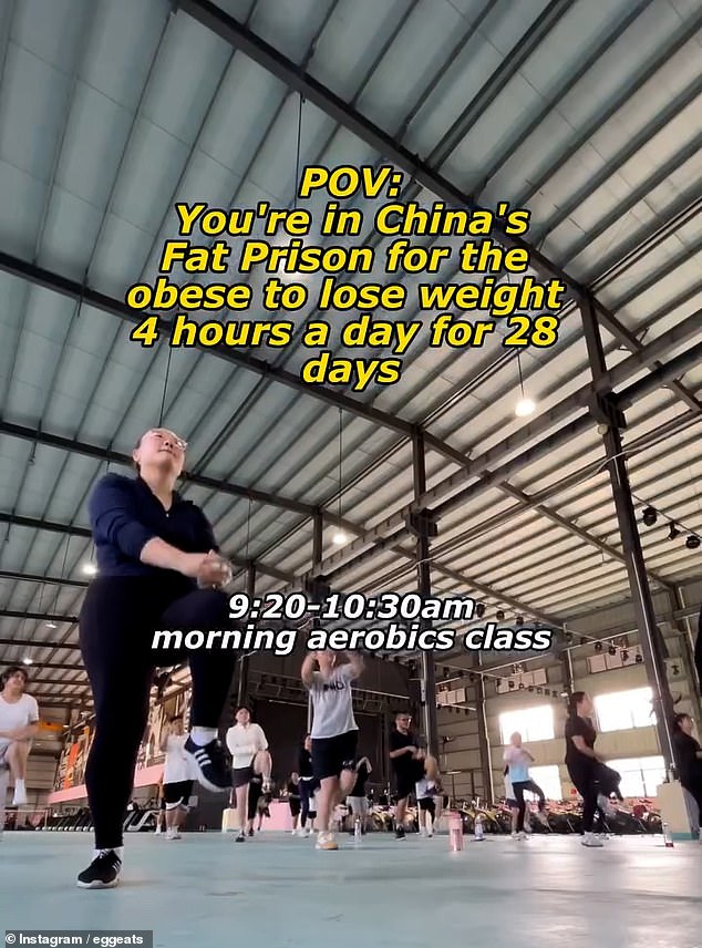 Dentro de las “prisiones de grasa” de China: las personas obesas se ven obligadas a pasar 28 días intentando perder peso