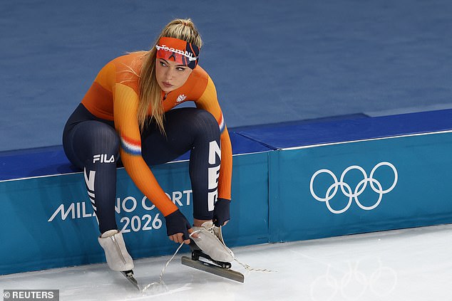 Jutta Leerdam abandona la ceremonia inaugural de los Juegos Olímpicos de Invierno un día después de que la prometida del patinador de velocidad Jake Paul fuera criticada por su comportamiento de ‘diva’