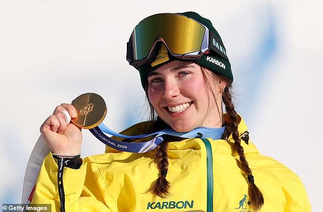 La estrella australiana Josie Baff llega a casa para ganar el oro en la final de snowboard cross femenino: “es increíble”