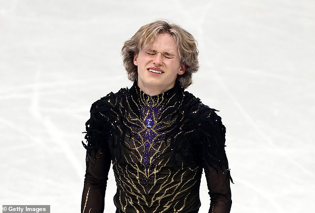 La conmovedora estrella del patinaje estadounidense ‘Quad God’ Ilia Malinin revela el motivo de su horrible caída durante los Juegos Olímpicos de Invierno