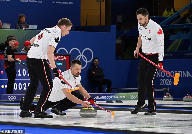 El equipo de curling de Canadá acusado de hacer trampa nuevamente mientras continúa el drama del doble toque en los Juegos Olímpicos de Invierno