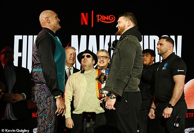 Tyson Fury aprovecha su Donald Trump interior, revelando por qué hizo su último regreso y brindando una actualización sobre la pelea de Anthony Joshua antes de su enfrentamiento con Arslanbek Makhmudov.