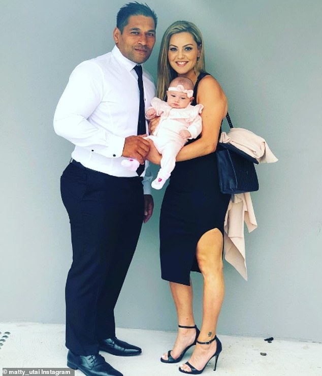 El movimiento inusual de la estrella de la NRL Matt Utai hizo que un hombre armado le tendiera una emboscada afuera de su jardín, mientras la policía investiga los vínculos de su hijo con las mafias.