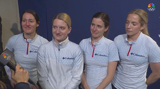 Los estadounidenses devastados rompieron a llorar en la televisión después de perder ante su acérrimo rival Canadá y perderse una medalla de curling en los Juegos Olímpicos de Invierno femeninos.