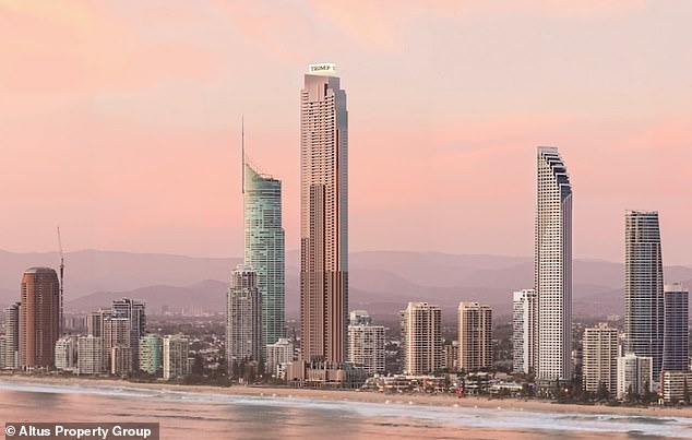 La Torre Trump en Gold Coast se convertirá en el edificio más alto de Australia: decenas de miles respaldan la petición contra el proyecto