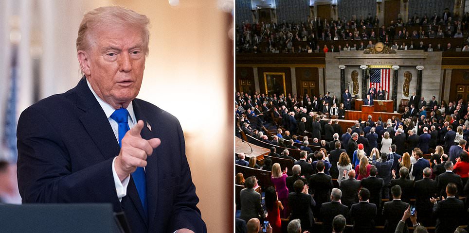 Trump implementará enormes recortes de impuestos y ‘tres años’ dorados para potenciar la economía en el Estado de la Unión: actualizaciones en vivo