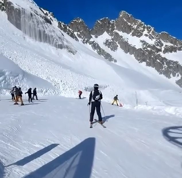 El aterrador momento en que una avalancha arrasó con los esquiadores y una enorme pared de nieve se derrumbó sobre una pista en una estación de esquí de la parte alta de Francia, antes de que las víctimas fueran enterradas vivas hasta el cuello.