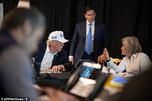 La reacción violenta de Ice Maiden Susie Wiles revela una horrible ‘violación de seguridad’ en la sala de situación de Trump