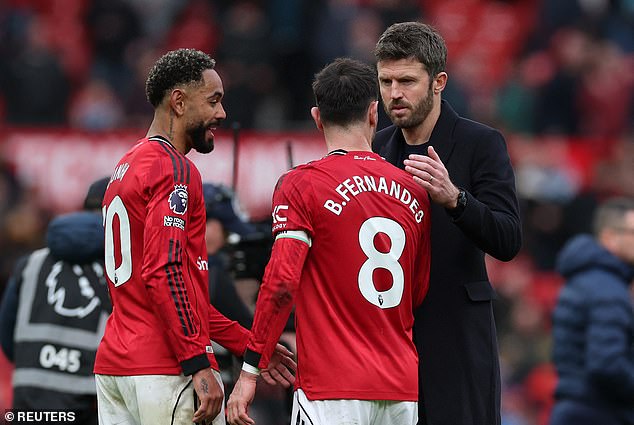 El Manchester United está anotando y ganando con Michael Carrick, pero ha tenido problemas en ataque durante el resto de la temporada, escribe NATHAN SALT.