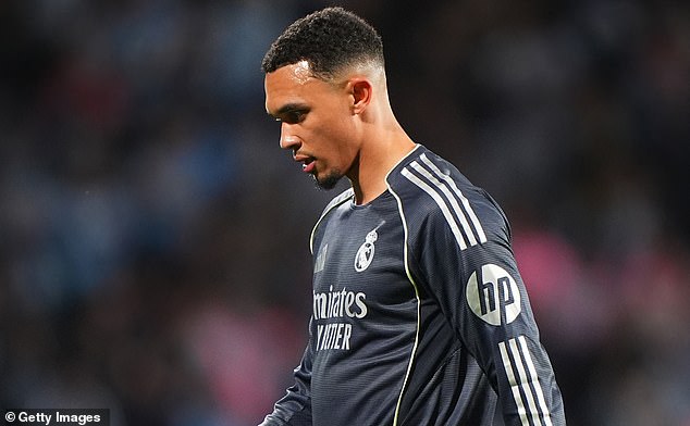 Trent Alexander-Arnold ‘perdedor’ nombrado por los medios españoles después de un error ‘increíblemente pobre’ que le dio al Celta de Vigo el empate en una difícil temporada de debut en el Real Madrid
