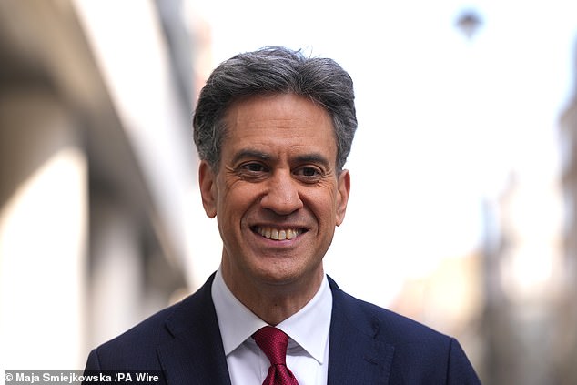 Las turbinas eólicas y los parques solares de Ed Miliband son perjudiciales para el medio ambiente, admite el gobierno en privado