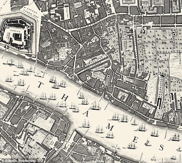 Cuando Mile End era una pequeña ciudad y Whitechapel era un vertedero de basura: los mapas revelan una vista aérea de Londres hace 280 años