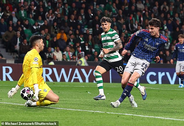 Sporting Lisboa 0-1 Arsenal: Kai Havertz logra un dramático ganador tardío para los luchadores Gunners para aliviar los nervios que persiguen los cubiertos y detener la podredumbre