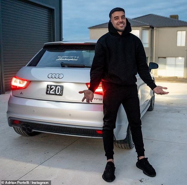 La dramática policía intenta salvar al tipo Lambo, Adrián Portelli, mientras estalla una feroz disputa por el ático de 50 millones de dólares del multimillonario: ‘Sácate los dientes’