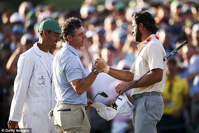 Cameron Young revela el gélido movimiento de Rory McIlroy durante la incómoda ronda final de The Masters