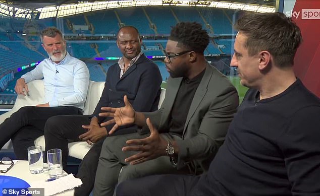 ‘¿Quieres elogios o puntos?’: Roy Keane discute con Micah Richards y Gary Neville sobre la actuación del Arsenal en Man City, insistiendo entre risas que los Gunners pueden estar ‘orgullosos’ a pesar de la derrota.