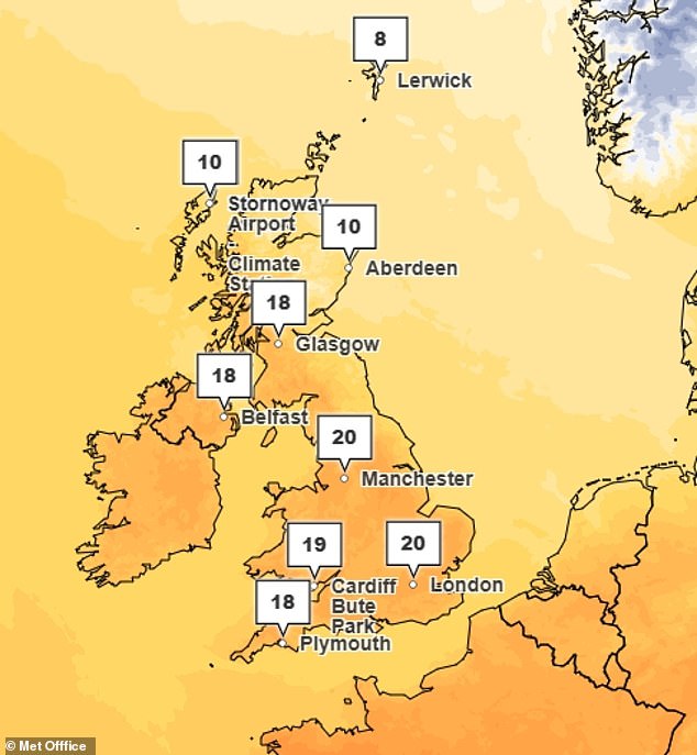 Las temperaturas en el Reino Unido superarán los 20 ° C este fin de semana mientras continúa el sol primaveral: el clima seco podría descarrilar el Campeonato Mundial de Salto en Charcos
