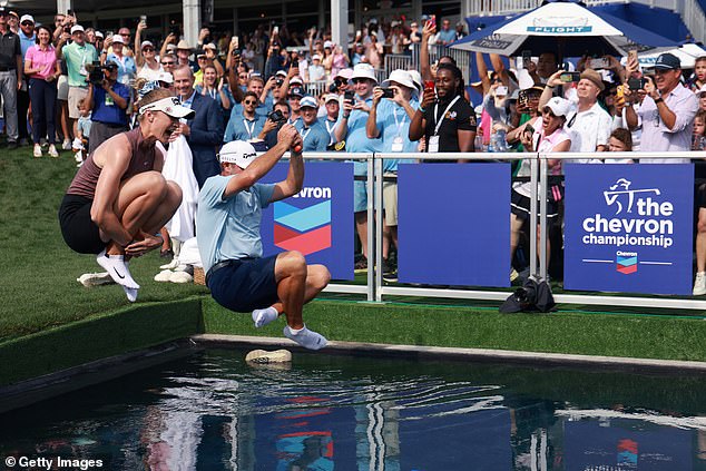 Nelly Korda mantiene una interesante tradición de la LPGA con un giro peculiar después de su tercera gran victoria en el Chevron Championship