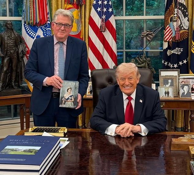 Robert Hardman: Lo que Trump me dijo sobre el Rey y William. Y en cuanto a Harry… ‘¡Vaya, su esposa!’
