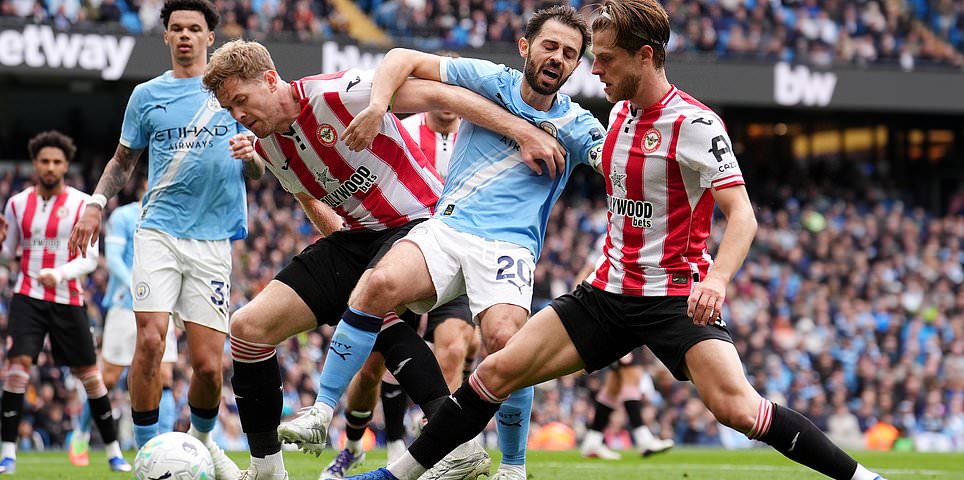 Manchester City vs Brentford – Premier League EN VIVO: Los ciudadanos esperan cerrar la brecha con el líder de la liga, el Arsenal, en la carrera por el título