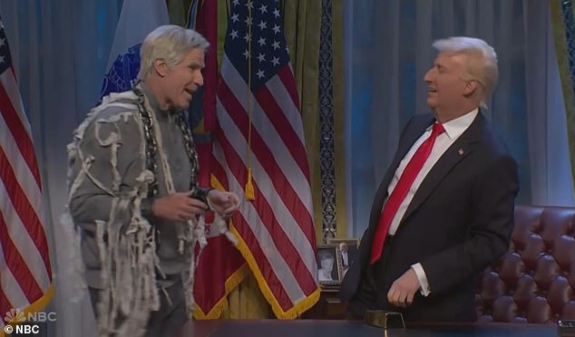 El final de temporada de SNL se abre en frío y el fantasma de Will Ferrell ‘persigue’ a Trump, los chistes oscuros sorprenden a los espectadores