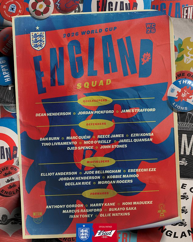 Thomas Tuchel CONFIRMA su equipo filtrado para la Copa Mundial de Inglaterra mientras Trent Alexander-Arnold se une a Harry Maguire y Cole Palmer se quedan en casa en un brutal sacrificio de grandes nombres