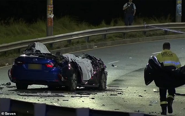 Sans Soucy: Tres muertos en un accidente mortal en el que un Audi averiado cayó sobre el techo.