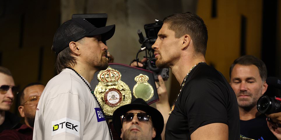 Oleksandr Usyk vs.Rico Verhoeven EN VIVO: Los campeones de peso pesado ponen en juego el título del CMB contra el kickboxer