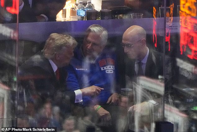 Donald Trump se enfurece con el comisionado de la NBA y la impactante falta de Jalen Brunson provoca furia