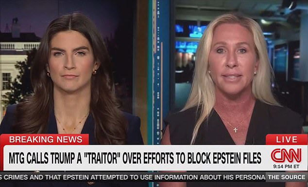 La ex leal de MAGA, Marjorie Taylor Green, apunta a Trump al etiquetar a Epstein como ‘traidor’
