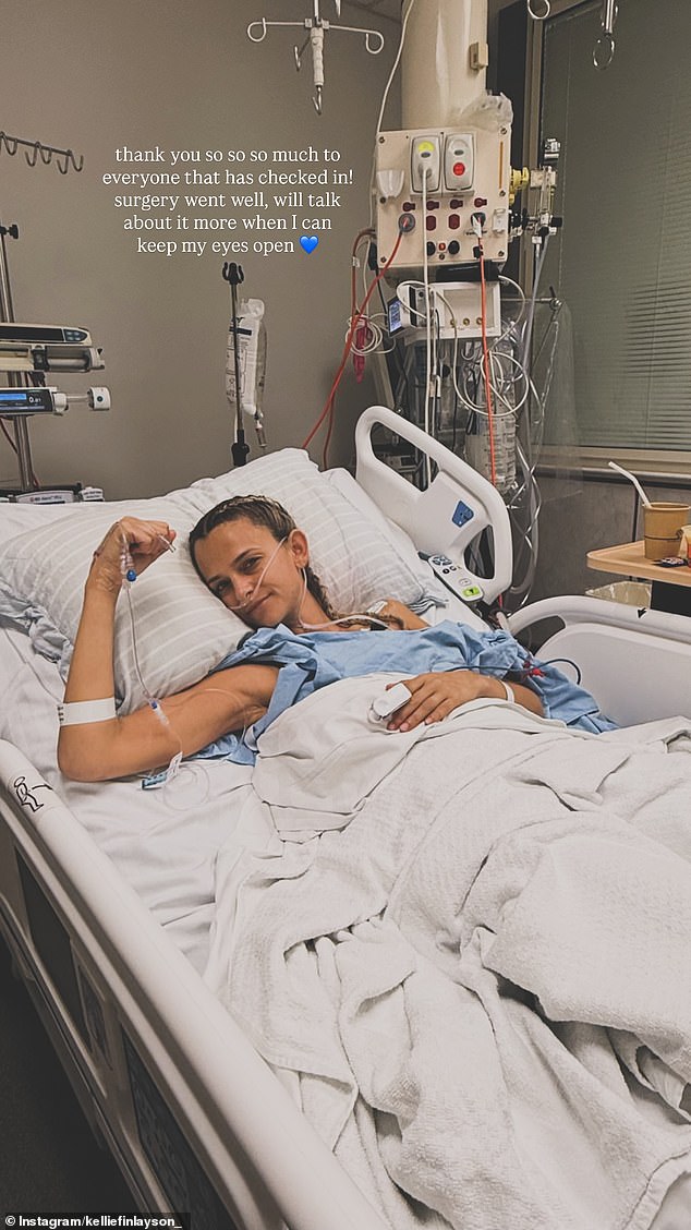 Kellie Finlayson se someterá a otra cirugía en la cuarta etapa de su batalla contra el cáncer.