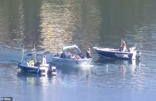 Búsqueda urgente de una niña desaparecida después de que un barco naufragara en el río Parramatta