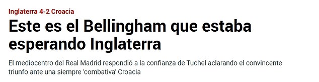 ‘Deslumbrantes, enfáticos… ¡y aspirantes al éxito general!’: Jude Bellingham Los medios mundiales sorprenden a Inglaterra mientras sus rivales Alemania y Argentina respaldan las posibilidades de la Copa Mundial después de la victoria de Croacia