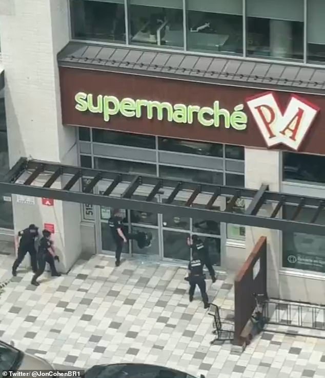 Un tirador activo armado y peligroso abre fuego en Montreal mientras los lugareños se ven obligados a refugiarse