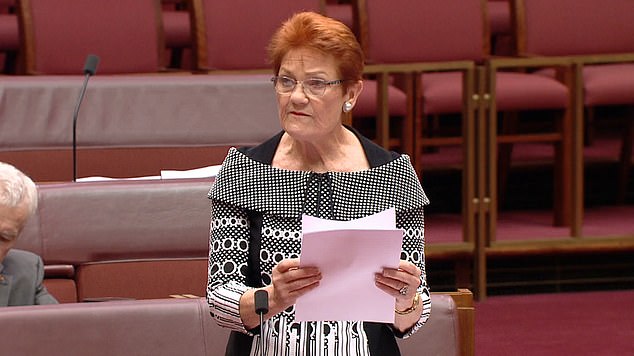 Pauline Hanson detalla cómo es el ‘monocultivo’ en Australia en un gran discurso