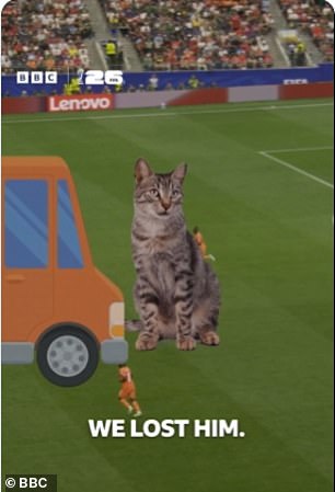 El experto de la BBC distorsiona los comentarios de la Copa del Mundo con una extraña anécdota sobre su CAT y su misteriosa desaparición