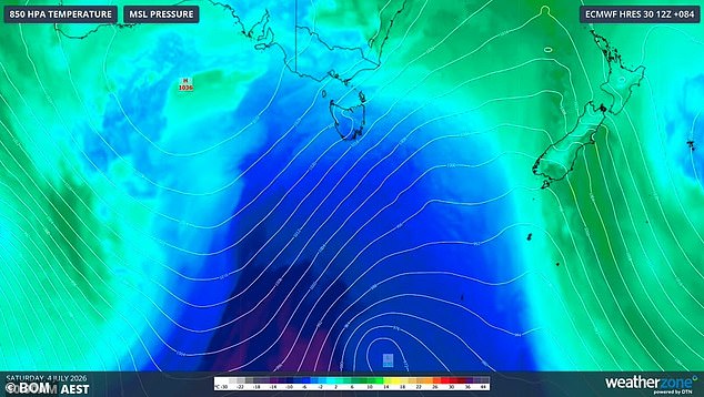 Una amarga explosión polar congela a millones de australianos con depósitos de nieve, finalmente en nuestras áridas pistas de esquí