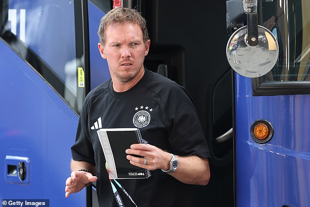 Al técnico alemán Julian Nagelsmann se le pide que renuncie después de ser convocado a una reunión secreta por la interferencia de WAG en el fracaso de la Copa del Mundo, pero hay una disputa por un paquete de indemnización valorado en más de £6 millones.