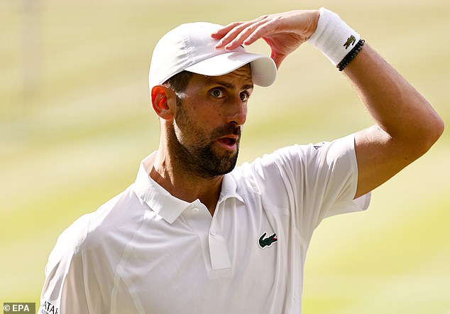 Novak Djokovic luchó valientemente contra Jannik Sinner, pero fue completamente superado por el campeón defensor de Wimbledon, escribe JAMES SHARPE, mientras el ganador de la serie serbio arroja dudas sobre su futuro en SW19