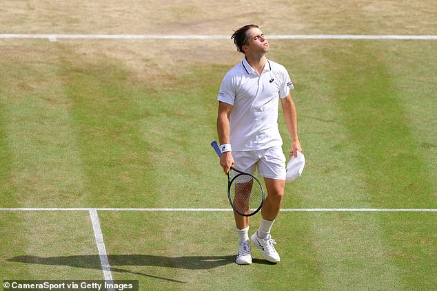 El camino de cuento de hadas de Arthur Fery hacia las semifinales de Wimbledon británico llegó a su fin en la cancha central