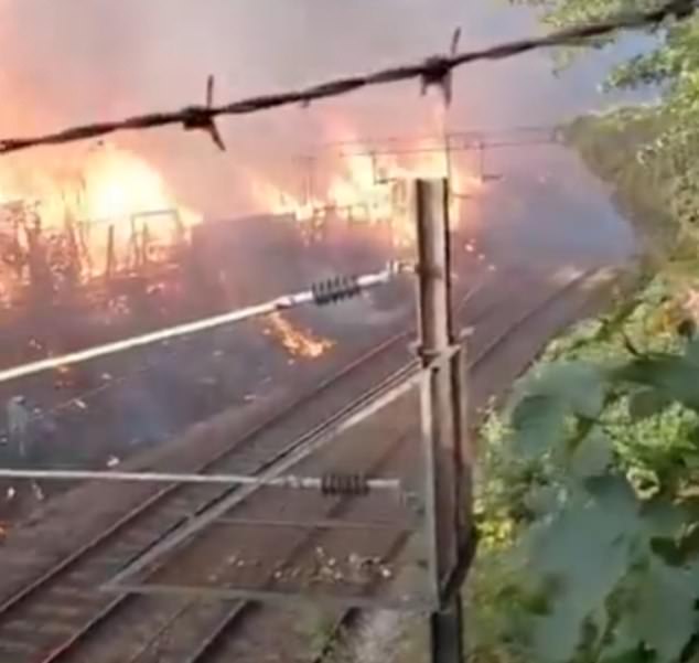 El mapa revela las áreas con mayor riesgo de sufrir incendios forestales mientras la ola de calor provoca un infierno masivo en todo el Reino Unido